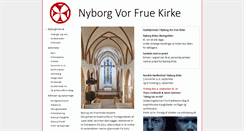 Desktop Screenshot of nyborgkirke.dk
